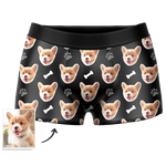 Custom Dog Face Boxer Shorts