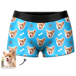 Custom Dog Face Boxer Shorts