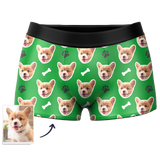 Custom Dog Face Boxer Shorts