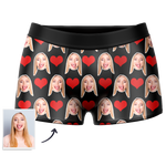 Custom Heart Boxer Shorts