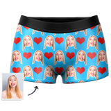 Custom Heart Boxer Shorts