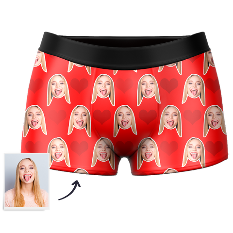 Custom Heart Boxer Shorts