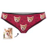 Custom Dog Face Panties