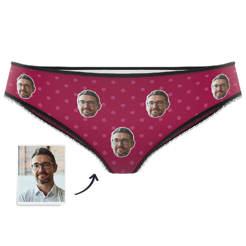 Custom Colorful Face Panties