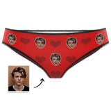 Custom Heart Face Panties