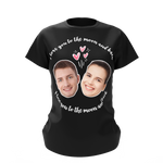 Custom Photo Love Woman T-shirt