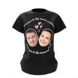 Custom Photo Love Woman T-shirt