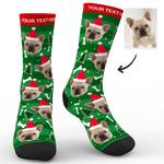 Custom Photo Socks Christmas