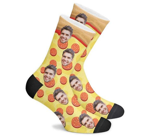 Custom Pizza Socks