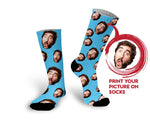 Personalized face socks, photo socks, personalized socks