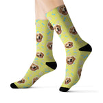 Personalized Dog Face Socks