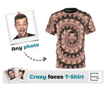 Crazy Face Unisex T-shirt, Best Friend Birthday Gift