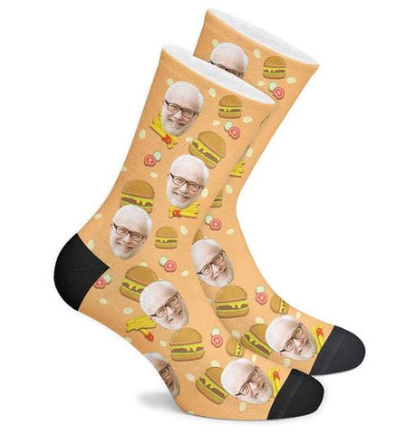 Custom Burger Socks